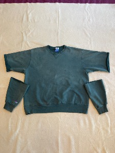 90&#039;s Champion Cut off sweatshirt XL(105) Made in usa