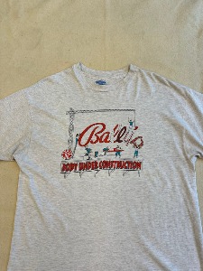 80-90&#039;s Hanes Single stitch T-Shirt ( XL size)