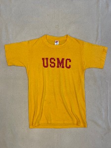 80-90&#039;s Soffe USMC Single stitch T-Shirt M ( 90-95)