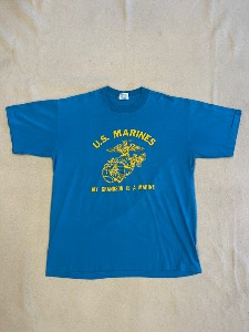 90&#039;s Vintage U.S Marines Single stitch T-Shirt (XL 46 size)
