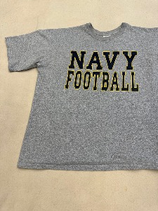 90&#039;s Naval academy &quot;Navy Football&quot; t-shirt ( XXL size)