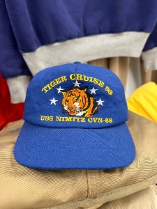 1990&#039;s Vintage Tiger Cap Made in usa ( ~62)