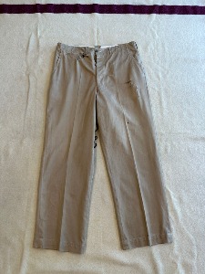 40-50&#039;s USMC officer chino pants (37size)